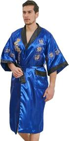 img 4 attached to 👘 Japanese Samurai Kimono Spa Bathrobe