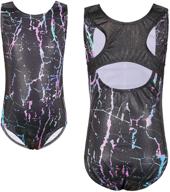 🤸 tfjh e gymnastics leotards for girls: sparkle in athletic activewear one-pieces logo