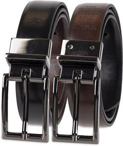 img 4 attached to 👔 Dockers Feather Reversible Medium Inches Boys' Accessories: Stylish Belts for Every Outfit