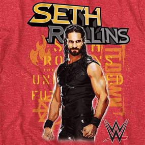 img 3 attached to 🔥 Футболка Seth Rollins Burn It Down - футболка WWE Superstar - официальная чемпионская футболка