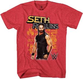 img 4 attached to 🔥 Футболка Seth Rollins Burn It Down - футболка WWE Superstar - официальная чемпионская футболка