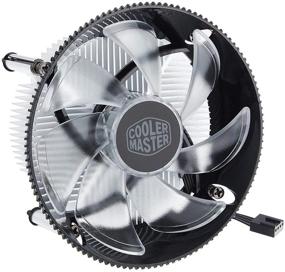 img 1 attached to 🌬️ Cooler Master i70C Copper Core CPU Cooler: Blue LED Quiet Cooling for Intel 1156 1155 1151 1150 - 120mm PC Fan