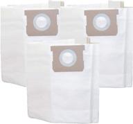 crucial vacuum replacement bags: shop vac type h sv-9066100, 5-8 gallon, 5, 6, 8 gallon wet dry vacs (3 pack) логотип