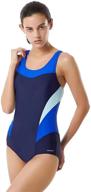luluwingx swimsuit racerback athletic swimwear logo