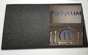 img 4 attached to 🛠️ Premium Tool Chest Drawer Liner Foam - Size: 16 5/8” X 22 1/4” - Protect and Organize Your Tools Perfectly!