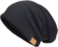 🧢 vecry men's slouch beanie skull cap: stylish and versatile hat for all seasons logo