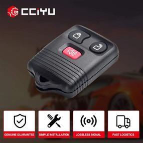 img 3 attached to Cciyu Замена Keyless Lincoln CWTWB1U212