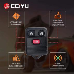 img 2 attached to Cciyu Замена Keyless Lincoln CWTWB1U212