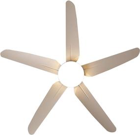 img 1 attached to 🏡 Enhance Your Indoor Spaces with FINXIN White Remote LED 52 Ceiling Fans: Perfect for Bedroom, Living Room, and Dining Room Décor