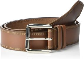 img 1 attached to Stacy Adams Dylan Burnished Leather Men's Accessories in Belts