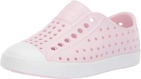 img 4 attached to 👟 Native Shoes, Jefferson Child, Kids Lightweight Sneaker, Milk Pink/Shell White, Size 13 Little Kid