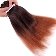 💇 pre-stretched braiding hair extensions - diy crochet hair senegalese twist box braids (t1b/30) - easy to braid - 8 packs logo
