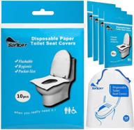 🚽 hygiene at its finest: introducing soneat disposable toilet seat covers! logo