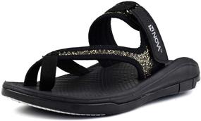 img 4 attached to 👣 Ultimate Comfort and Style: Nova Utopia Women's Sport Sandals for Beach Adventures