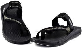 img 1 attached to 👣 Ultimate Comfort and Style: Nova Utopia Women's Sport Sandals for Beach Adventures