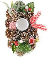 home x pinecone christmas artificial decorations logo