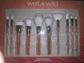 img 1 attached to 💄 Discover Professional Makeup Excellence with the Wet n Wild 10-Piece Brush Set