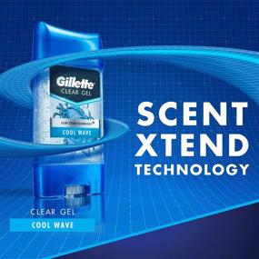 img 1 attached to 🌊 Gillette Endurance Antiperspirant / Deodorant, Cool Wave Clear Gel: Ultimate Protection in 2-Pack