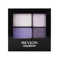 revlon colorstay 16 hour eyeshadow quad: longwear, intense color for day & night makeup - seductive (530), 0.16 oz logo