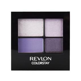 img 4 attached to REVLON ColorStay 16 Hour Eyeshadow Quad: Longwear, Intense Color for Day & Night Makeup - Seductive (530), 0.16 Oz