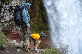 img 2 attached to RUFFWEAR - Водонепроницаемая защита для рюкзака собаки - крышка для седельной сумки Hi & Dry.