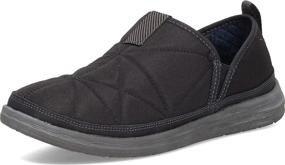 img 4 attached to 👞 Dockers Dillon Comfort Charcoal Quilted Men's Shoes: Stylish Loafers & Slip-Ons for Maximum Comfort