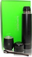 🍵 kalmateh yerba mate gourd and thermos set - innovative mate gourd, thermos, bombilla straw, gift box логотип