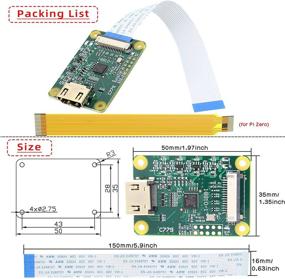 img 3 attached to Модуль Raspberry Pi HDMI-In от Geekworm: высококачественный конвертер HDMI в CSI-2 для моделей Raspberry Pi 4B/3B+/3B/Pi Zero/Zero W