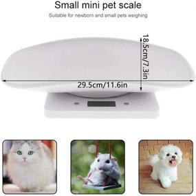 img 4 attached to 🐾 Accurate Digital Pet Scale: Measure Weight of Toddlers, Puppies, Cats, Dogs & Adults Efficiently (Max 22lbs)