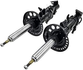 img 2 attached to LUFT MEISTER Pair Front Shock Absorber W/Electric Compatible With Cadillac ATS 2013-2020 23247469 23247470 19300064 22965187 19300065 22965188