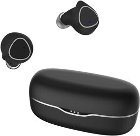 img 4 attached to Top-Notch Bluetooth 5.0 TWS True Wireless Earbuds: Immersive Deep Bass, 🎧 Long Playback, IPX4 Waterproof, Mic - Ideal for Home, Office, Sports, Gym