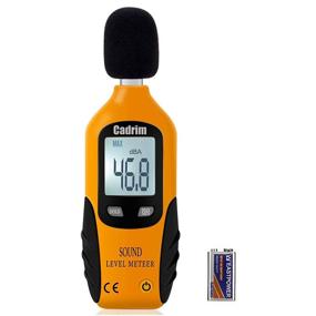 img 4 attached to 🔊 Cadrim Digital Sound Level Meter: Accurate Measurement and Noise Control Solution