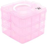 organize in style with the laurdiy 3-tier pink storage solution logo