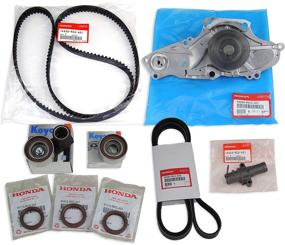 img 4 attached to 🔧 Genuine/OEM TIMING BELT KIT for select Honda and Acura vehicles (as pictured)