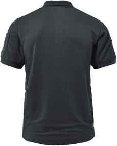 img 3 attached to TBMPOY Military Tactical Outdoor Collared Men's Clothing and Shirts