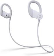 renewed powerbeats high-performance wireless earphones 🎧 - white - mwnw2ll/a by beats by dre логотип