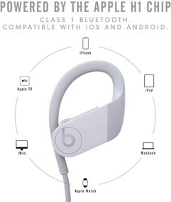 img 2 attached to Renewed Powerbeats High-Performance Wireless Earphones 🎧 - White - MWNW2LL/A by Beats by Dre