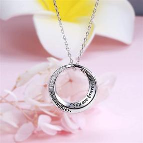img 1 attached to S925 Silver Daughter Necklace: Inspiring Jewelry for Women, Girls & Teens