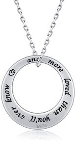 img 3 attached to S925 Silver Daughter Necklace: Inspiring Jewelry for Women, Girls & Teens