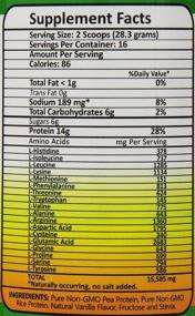 img 1 attached to Biotech Nutritions Non GMO Protein Vanilla