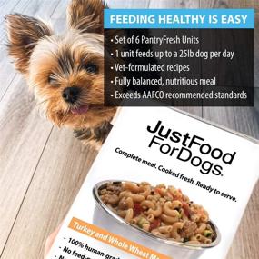 img 2 attached to 🐶 JustFoodForDogs PantryFresh Dog Food: Nutritious & Convenient Whole Food Meals for Adult Dogs & Puppies