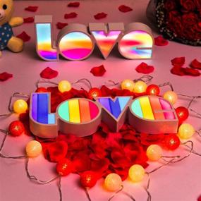 img 2 attached to Love Neon Sign Lights - 14&#34