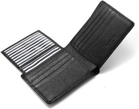 img 2 attached to Wallets Blocking Genuine Leather Stylish