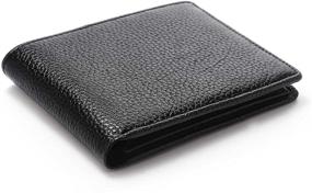 img 4 attached to Wallets Blocking Genuine Leather Stylish