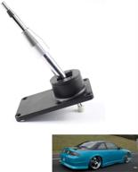 🚗 ptnhz racing краткий переключатель передач для nissan 180sx 240sx s13 s14 с sr20det ka24de silvia sr20 - всестороннее обновление передач. логотип