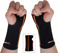 💪 neoally wrist and forearm compression sleeve - support brace for carpal tunnel, arthritis, tendonitis, bursitis, wrist sprain - small size, 2-pack logo