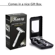 🪒 kanzy razor double edge shaving kit: classic safety razor for men & women - achieve the perfect shave! logo