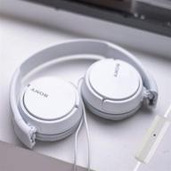 🎧 ny over ear best stereo headphones with extra bass for apple iphone ipod/samsung galaxy/mp3 player - snow white (3.5mm jack plug, mic included) logo