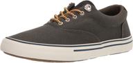 sperry striper storm sneaker olive men's shoes logo