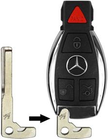 img 1 attached to 🔑 Keyless Remote Key Replacement IYZ3312 for Mercedes Benz - Perfect Fit